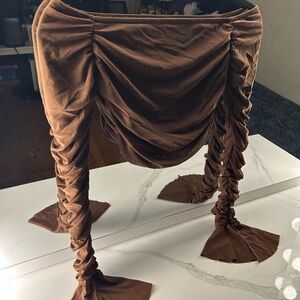 Fashion Nova Rich Brown Knit Top